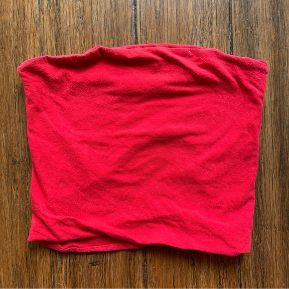 Brandy Melville Red Tube Top - Picture 3 of 5